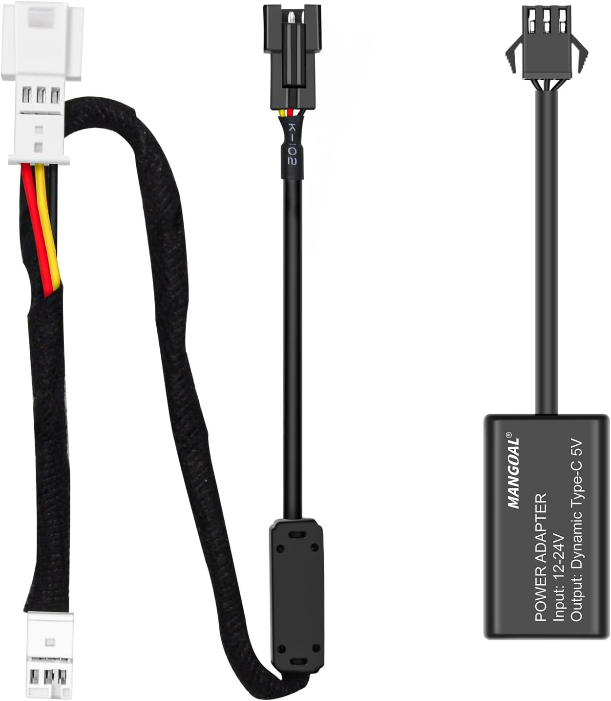 Dash Cam USB Power Adapter For Mercedes-Benz 3/4 Pin Rain Sensor Plug & Play