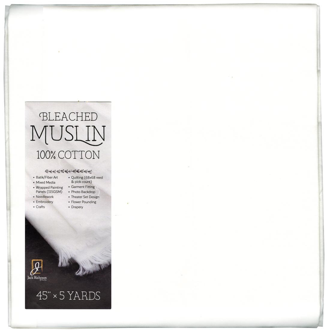 Muslin Bleached 5 Yards