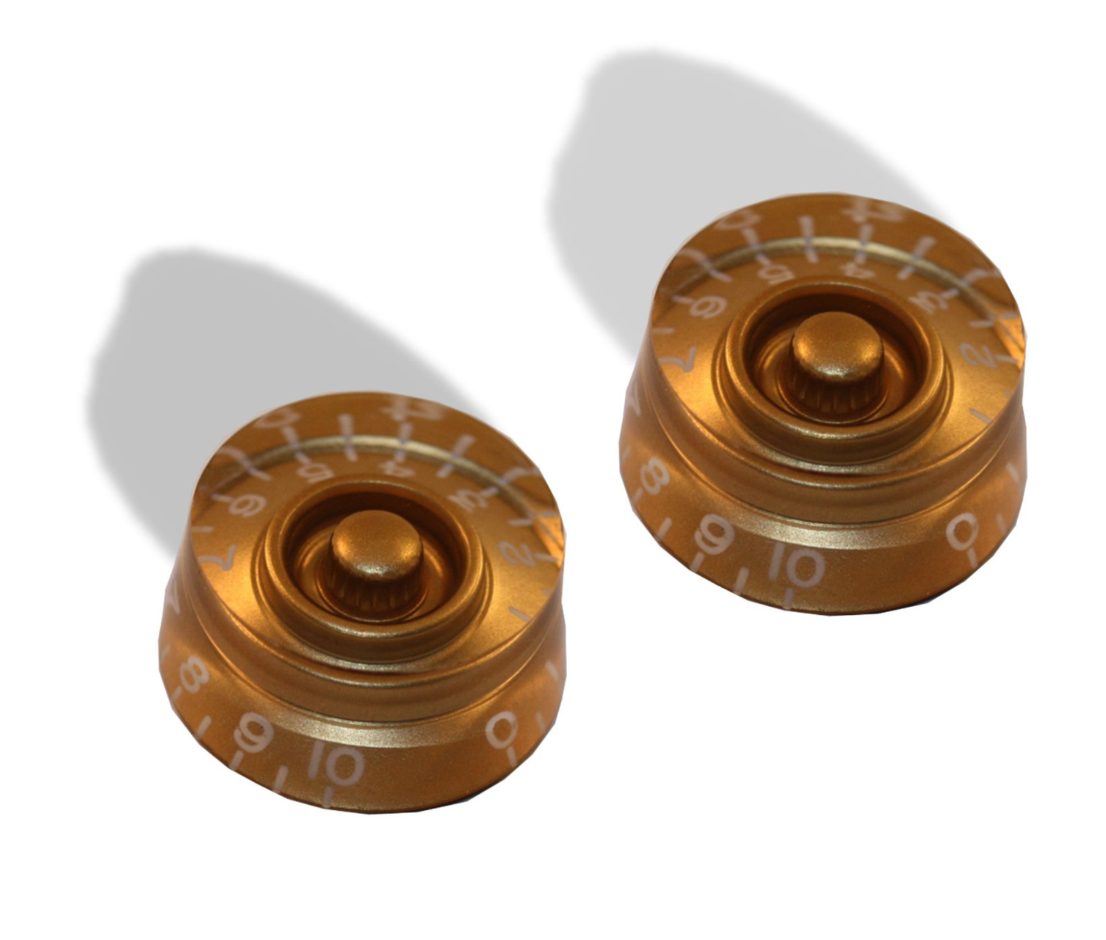 Knob Speed Style Gold 6mm Package of 2 0811292GD-2P
