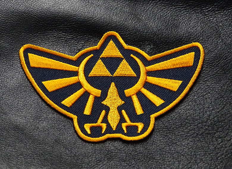 THE LEGEND OF ZELDA EMBROIDERED 4.0 INCH IRON ON PATCH