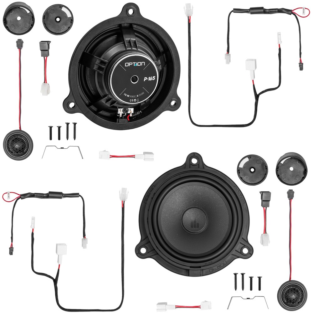 Front Speakers for Dacia Lodgy Stepway | Plug & Play | OPTION