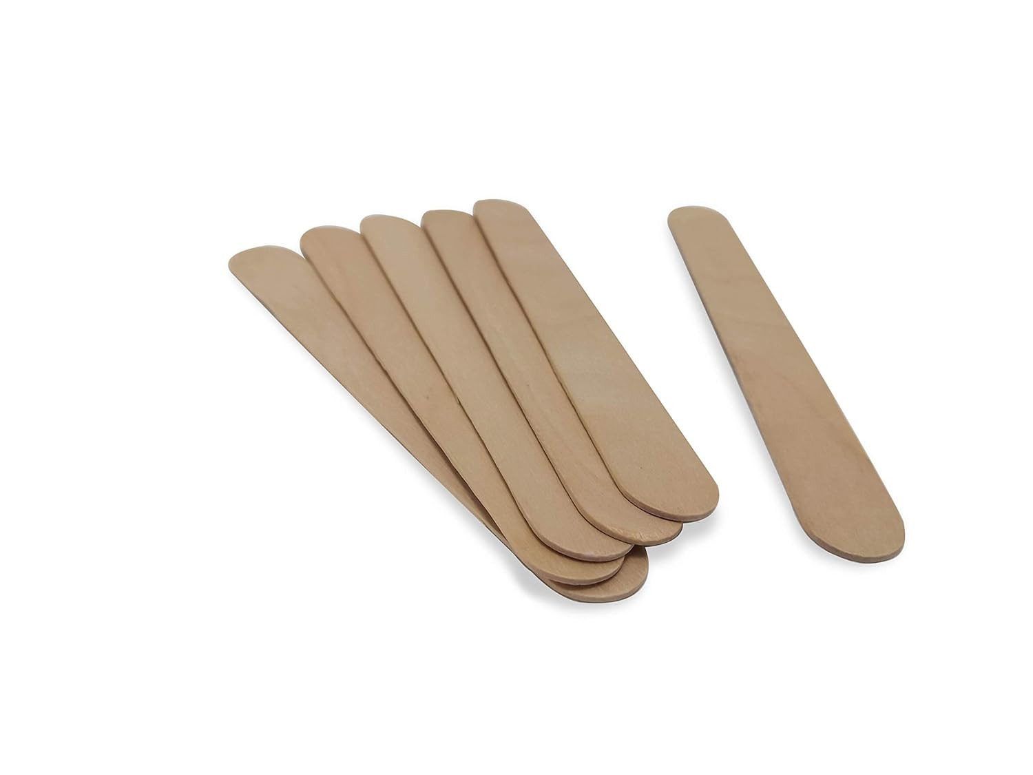 Spa Stix Wooden Tongue Depressors (Pack of 500Ct) Brand: Spa Stix