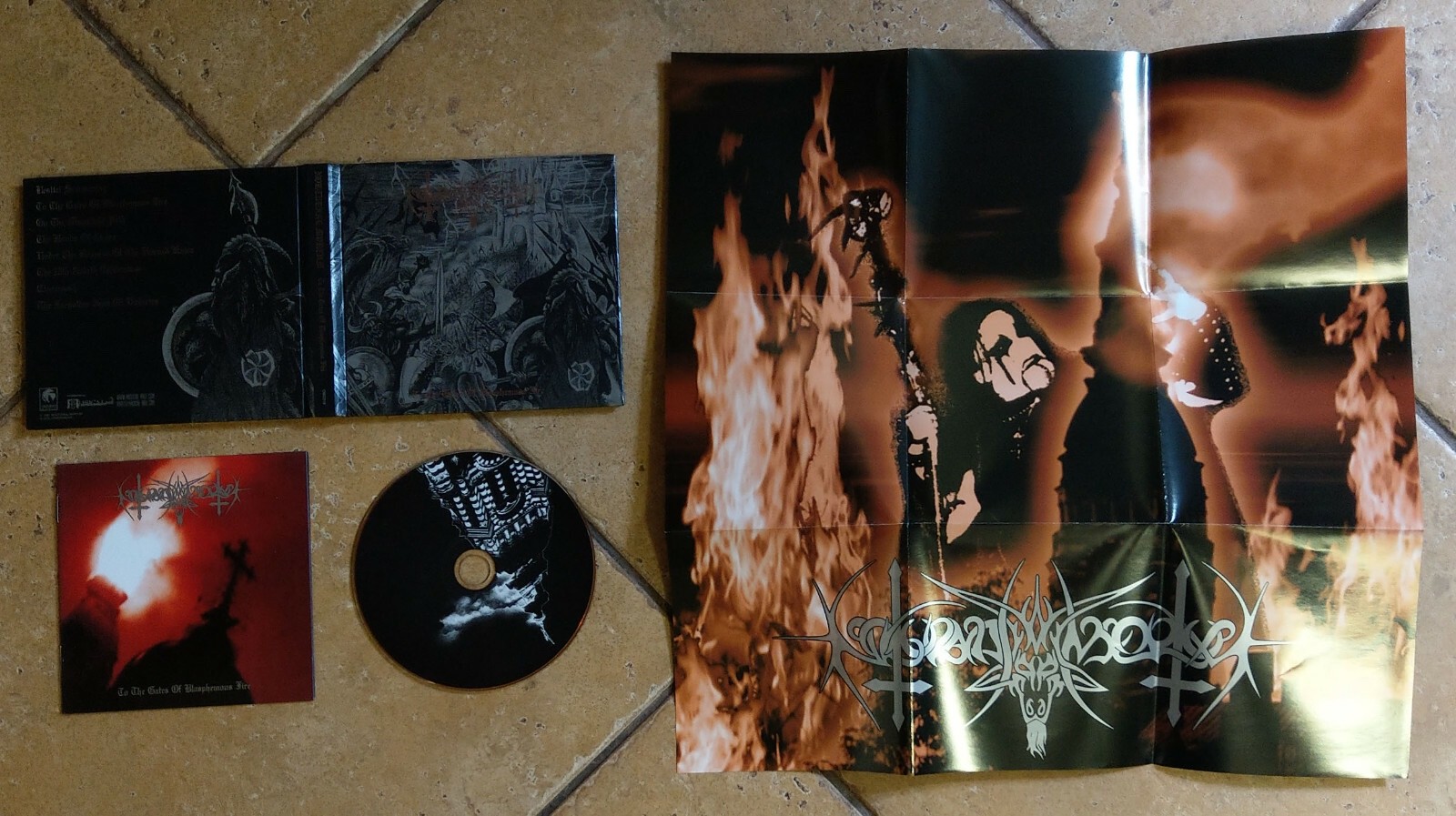 NOKTURNAL MORTUM To The Gates Of Blasphemous Fire made in Ukraine ORIANA Sealed