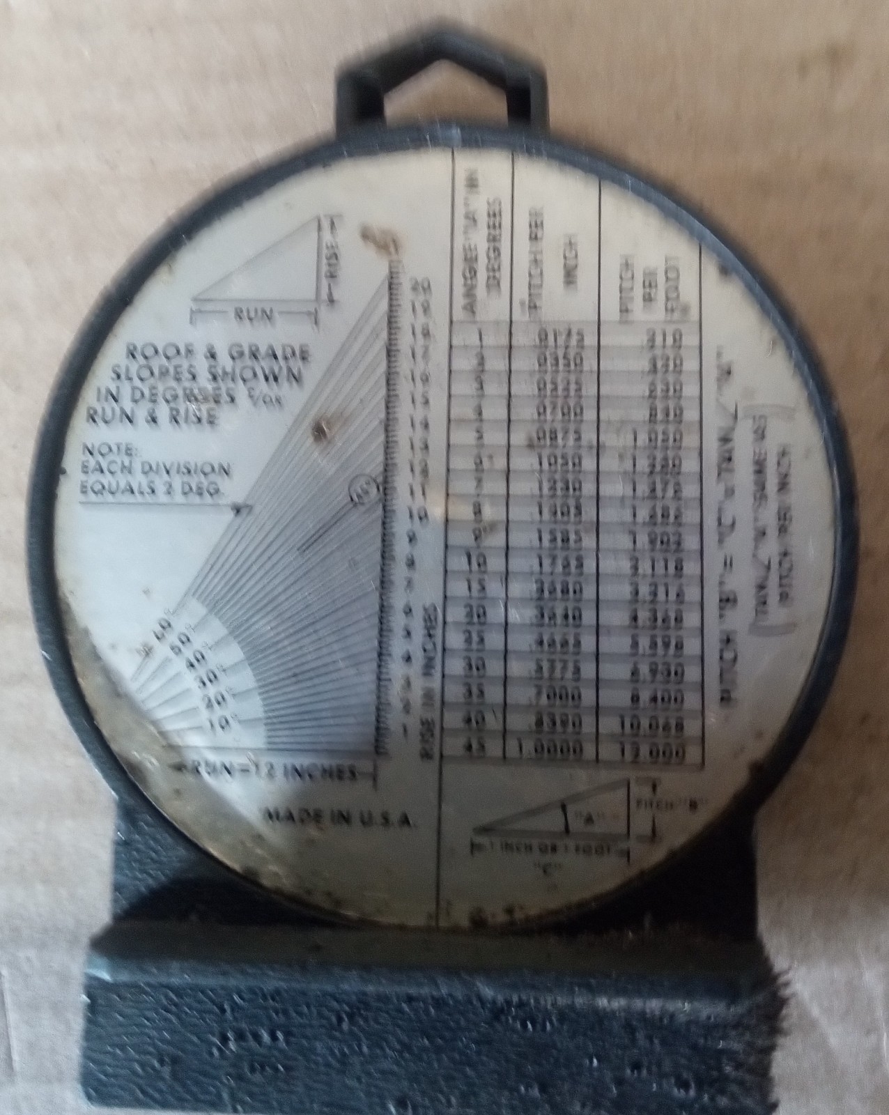 level angle finder