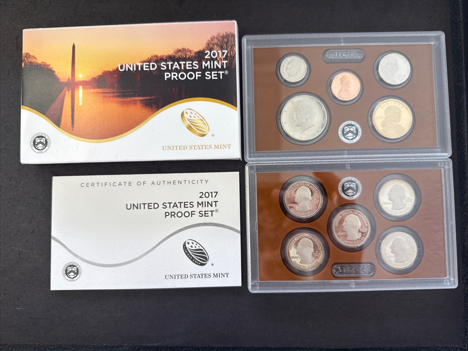 2017 S United States Mint Proof Set With Box and COA