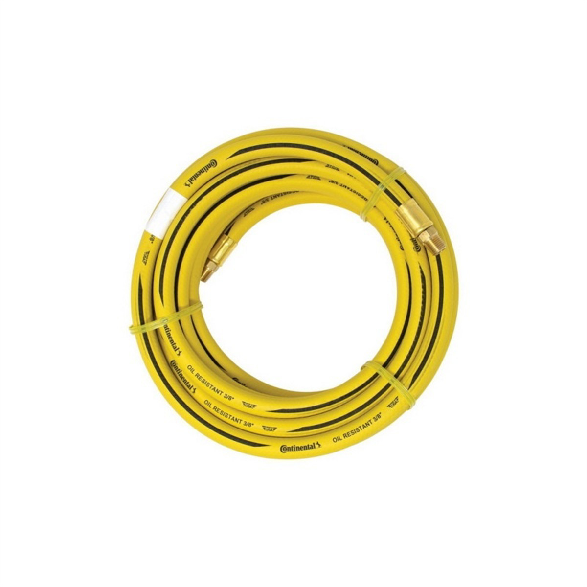 AES Industries Continental 7367 Air Hose, 3/8 in ID, 25 ft, 1/4 in MNPT, 250 psi