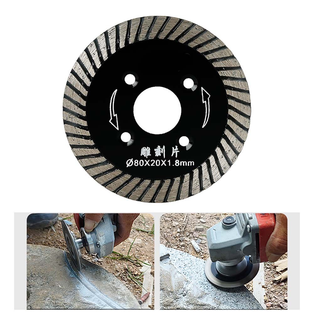 For Granite 80mm Cutting Blade For Stone Polishing High Cutting Efficiency