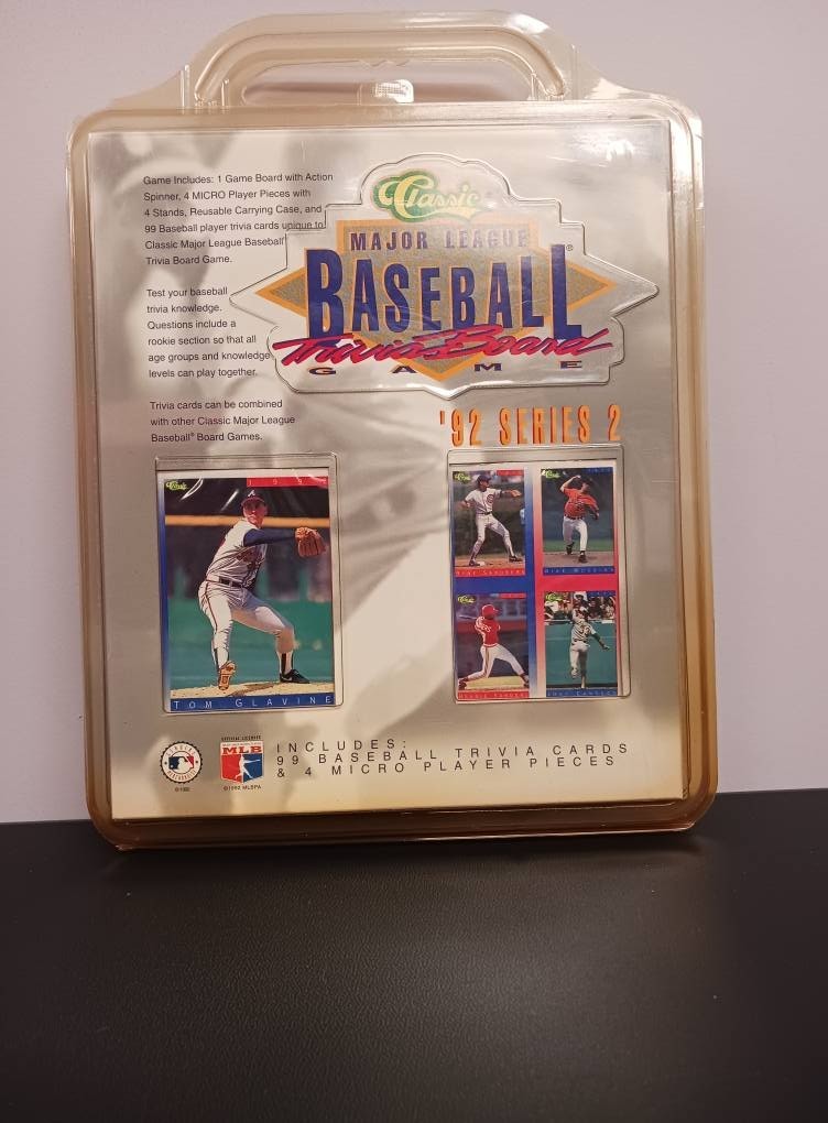 NIB 1992 MLB Series 2 MLB Classic Baseball Trivia Board Game