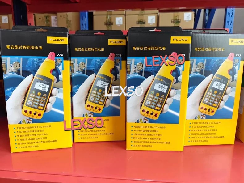 1PCS Fluke 773 Milliamp Process Clamp Meter 4 to 20 mA Signals Loop Calibrator$