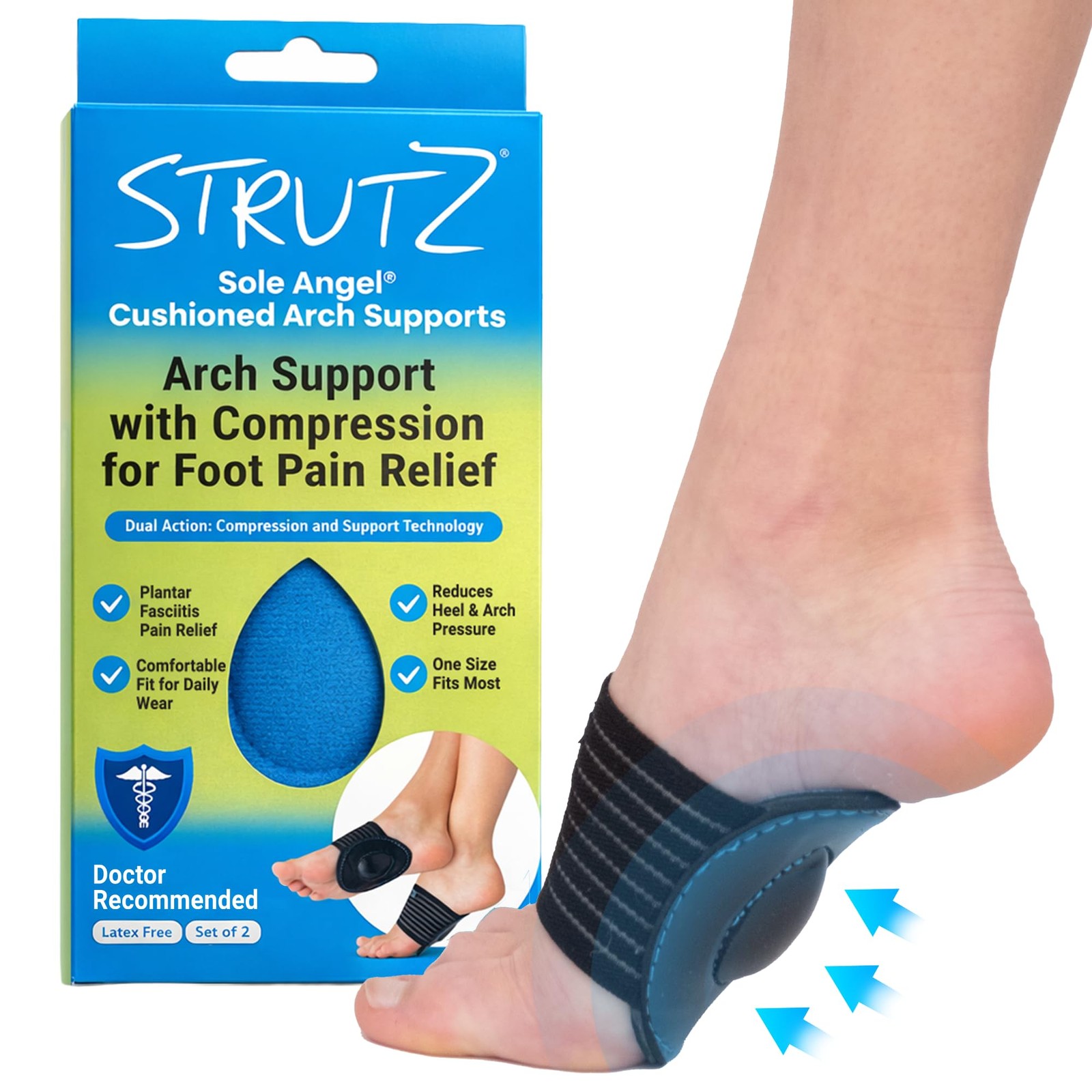 Sole Angel - The Original Patented Arch Support and Compression Technology - ...