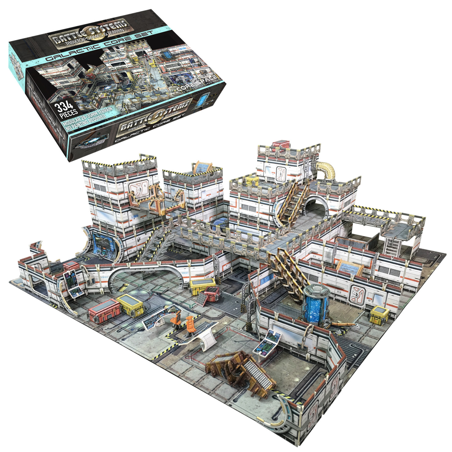 Galactic Terrain Set Necromunda Sci-fi Battle Systems 28mm YHP