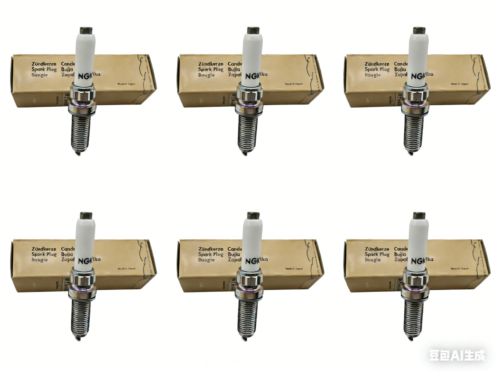 Spark Plugs Set of 6 for Porsche Cayenne Macan Panamera 2.9L 3.0L V6 06M905606F