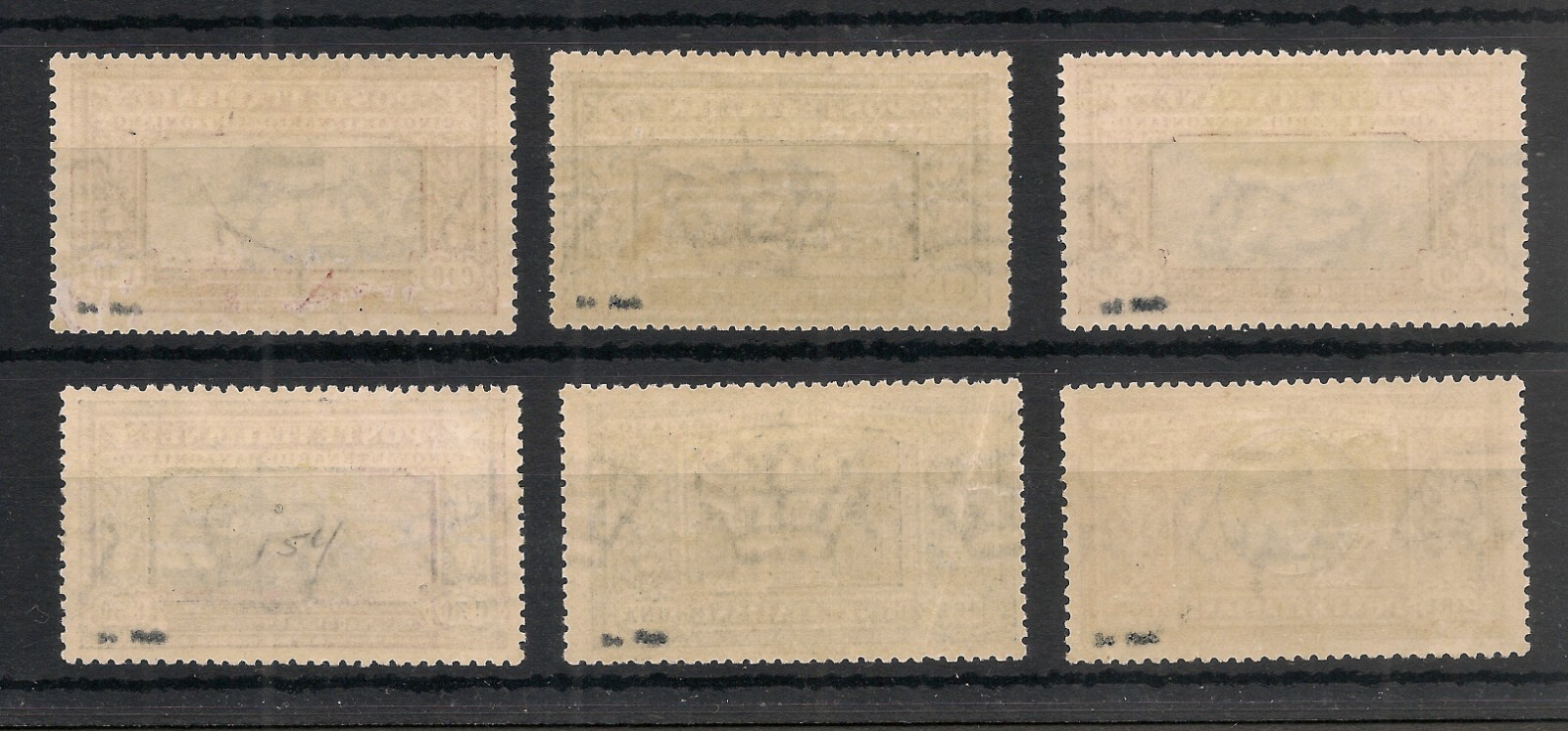 Italy 1923 Manzoni Set Superb Mint Hinged