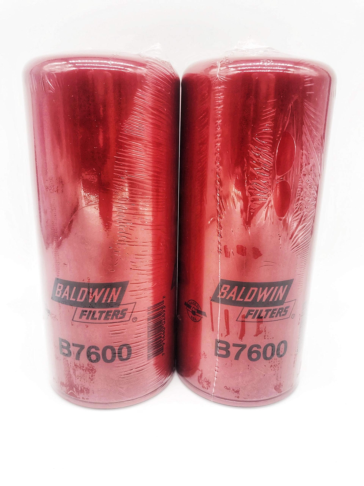 Baldwin Filters Oil Filter, Spin-On Filter Design - B7600 (Pack of 2)