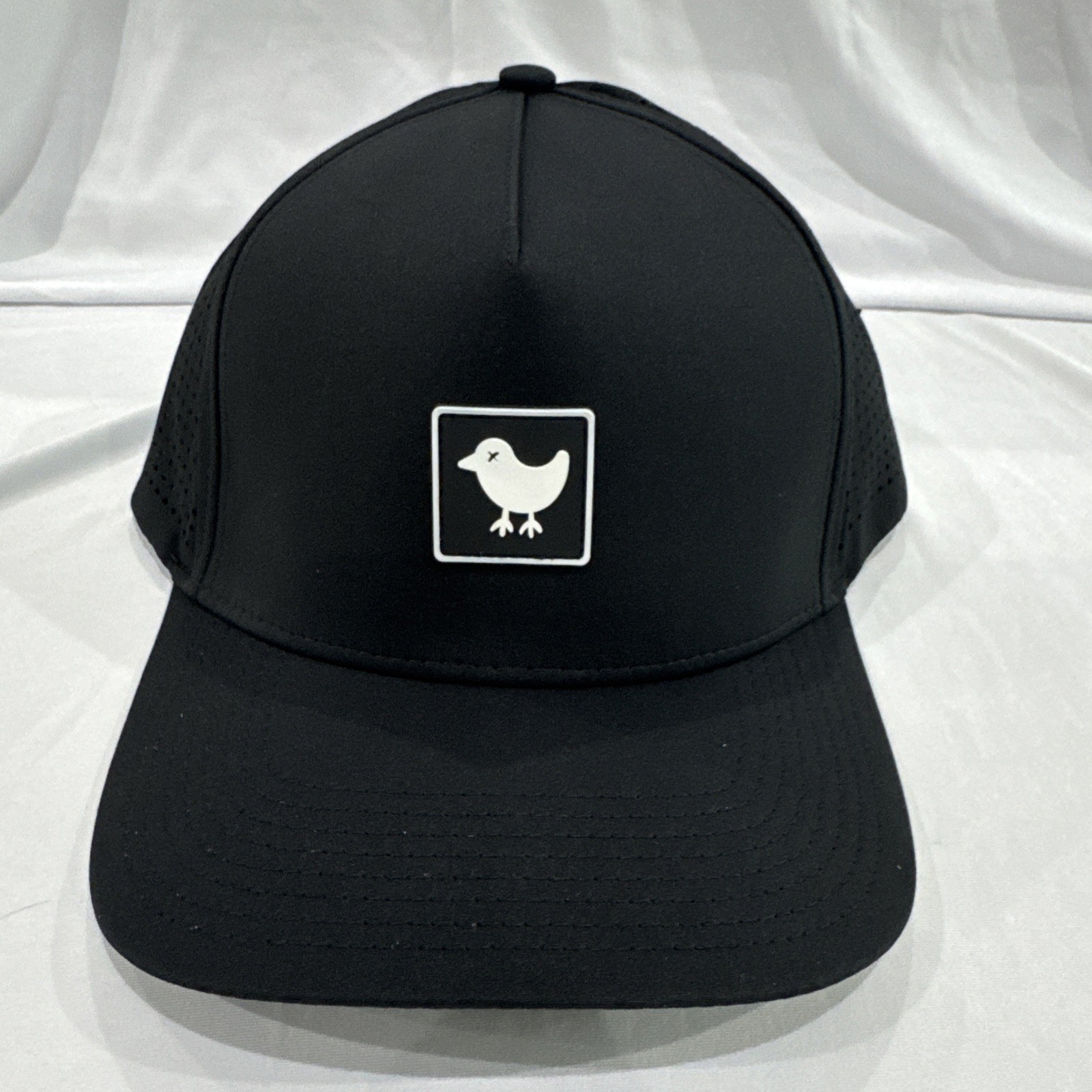 BAD BIRDIE “Block Hat” SnapBack Cap. Black And White. NWT
