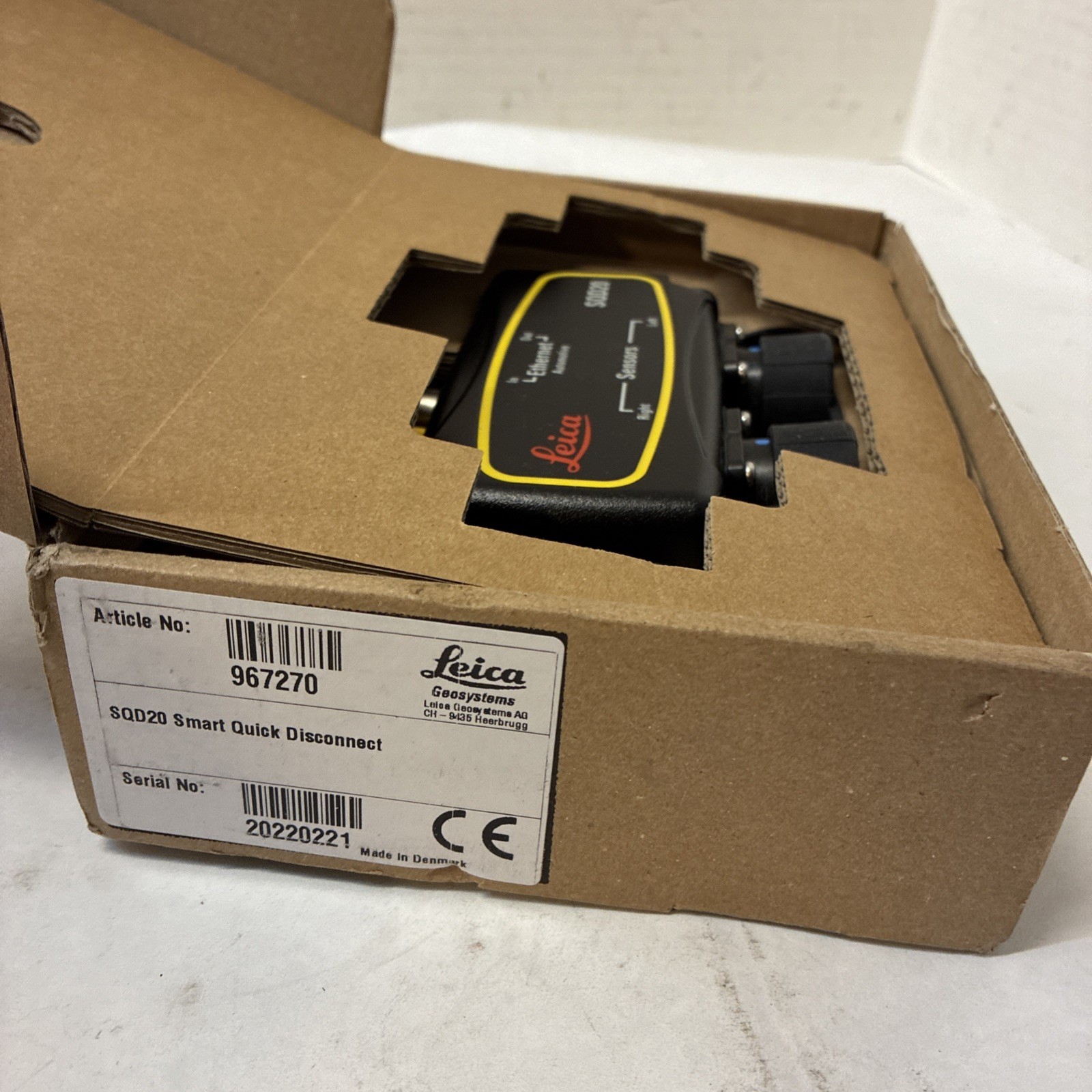 Leica SQD20 Smart Quick Disconnect # 967270