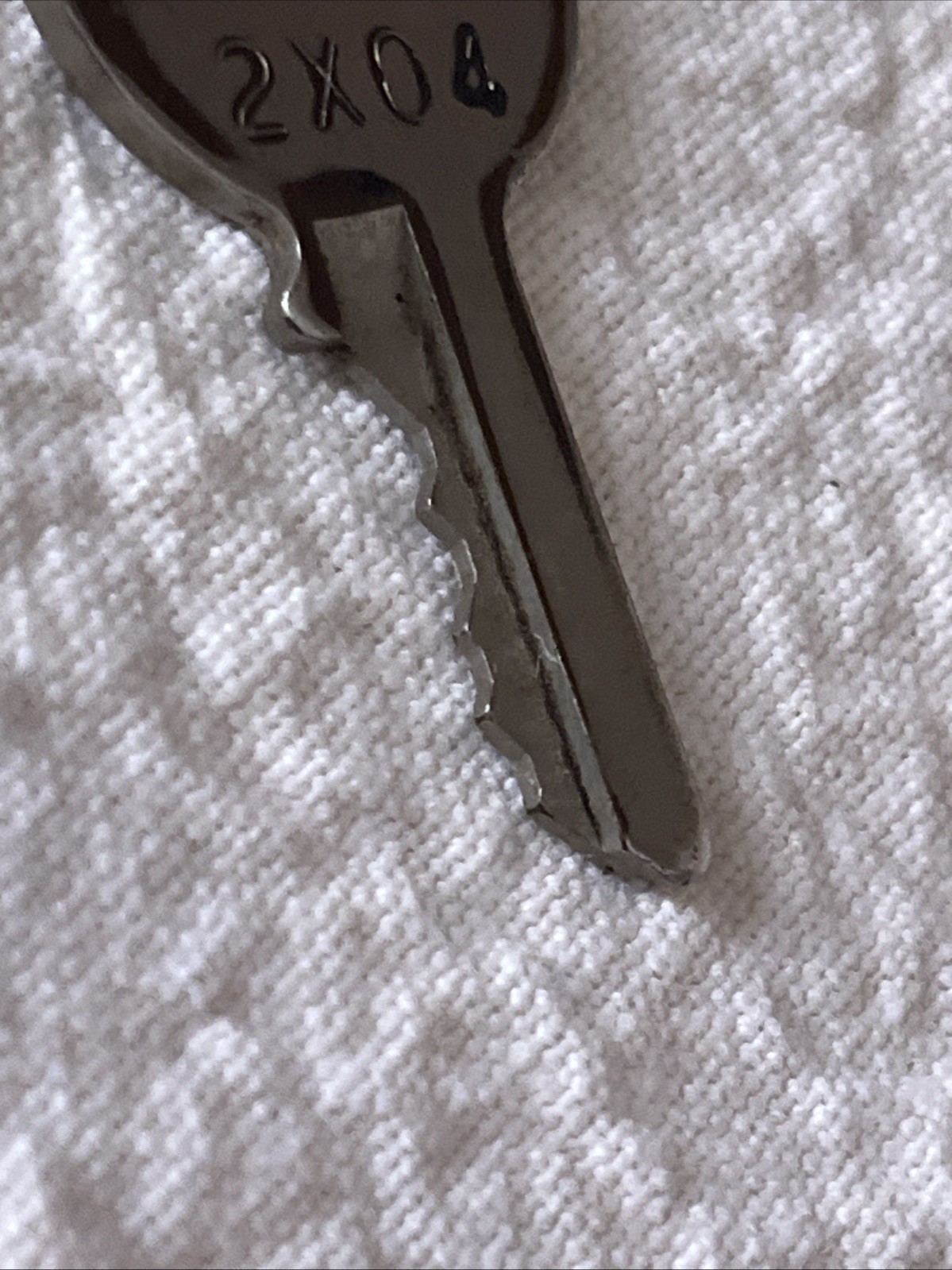 2X04 Key Replacement 1.75” Silver