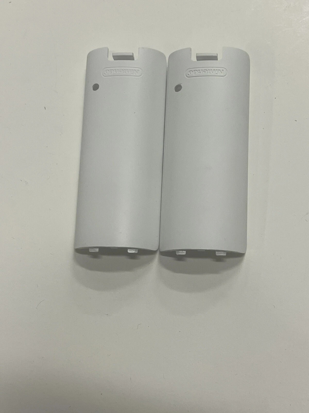 X2 OEM Nintendo Wii Remote Controller White Battery Cover Replacement