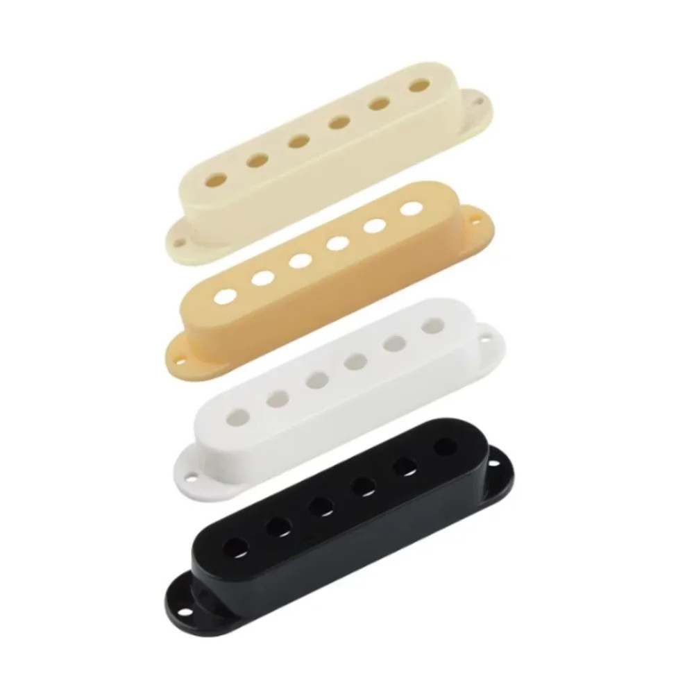 3 Pack Plastic ST Guitar Single Coil Covers for Electric Guitar Parts