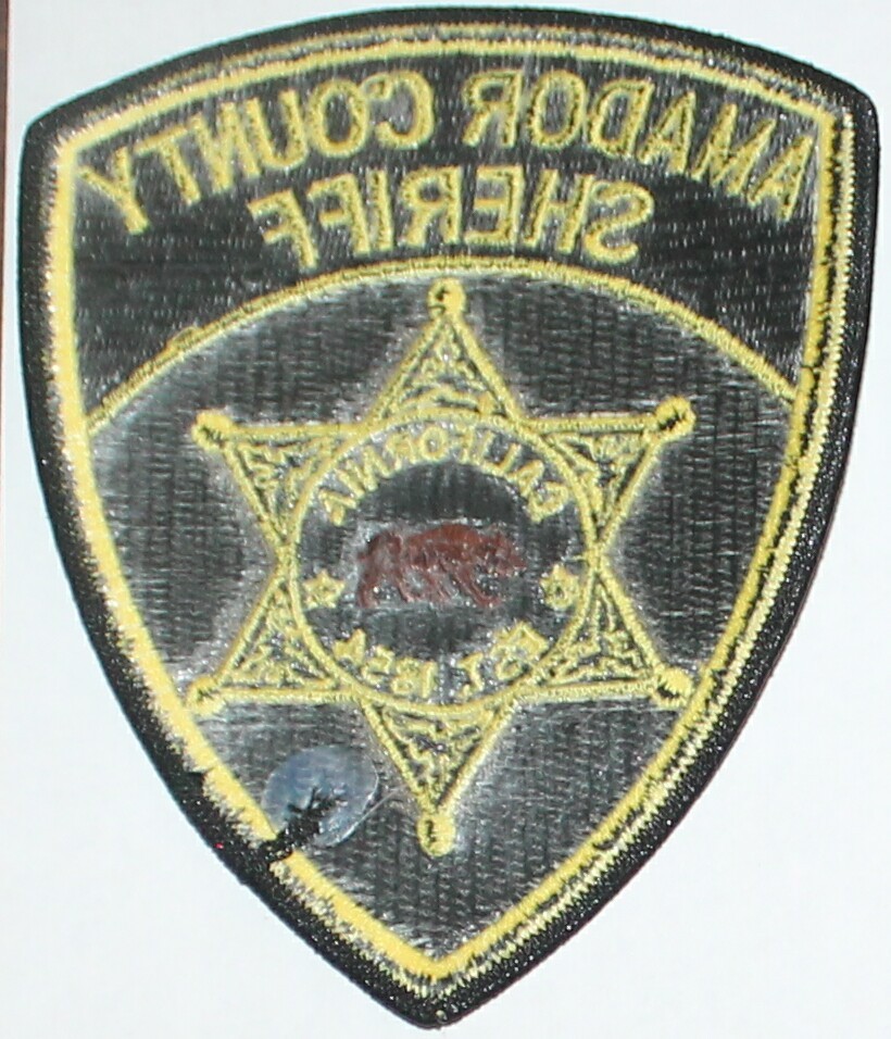 AMADOR COUNTY SHERIFF California CA Co SO Current 2016 Style patch