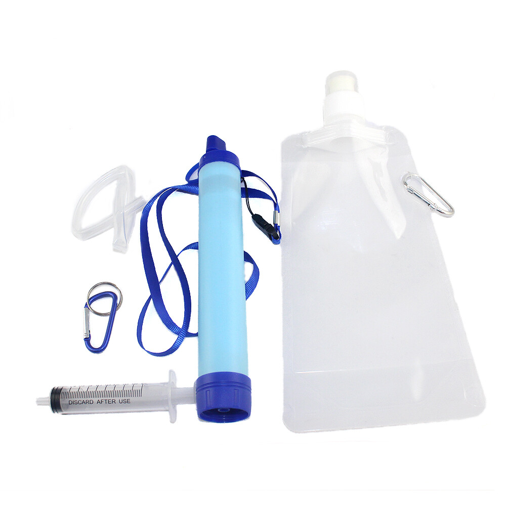 NEW Portable Water Straw EMERGENCY/CAMPING/OUTDOORS  FILTERS 99.9999% US SELLER