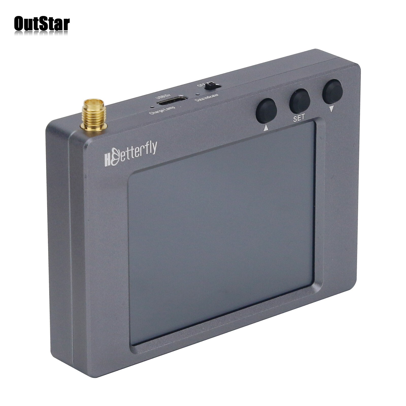 3.2" KN800 Plus 350MHz-950MHz Mic Interference Signal Analyzer Frequency Meter