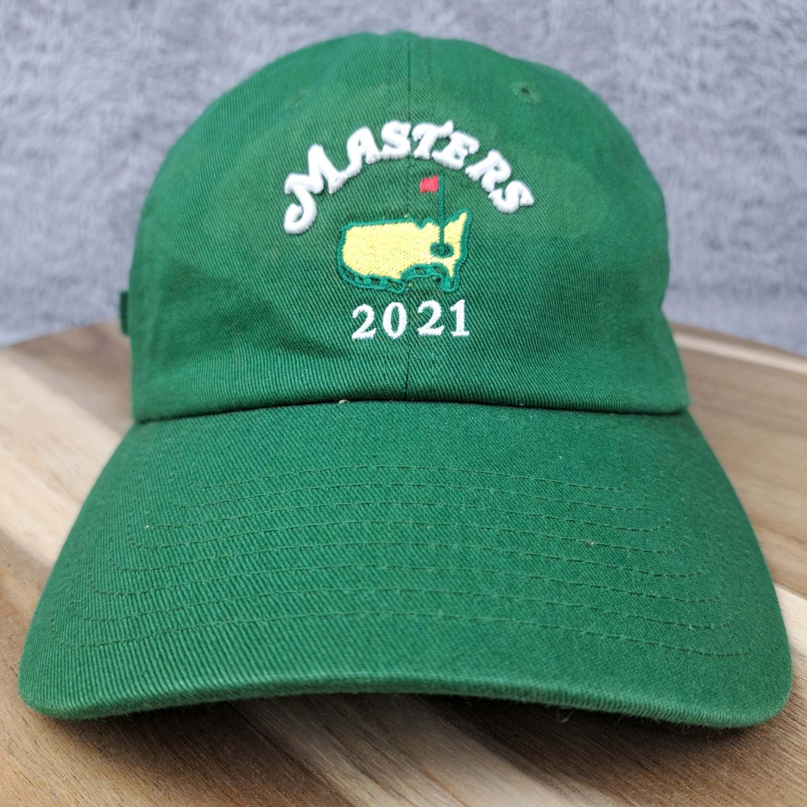 Masters Hat Cap StrapBack Green Golf Logo Augusta National 2021 American Needle