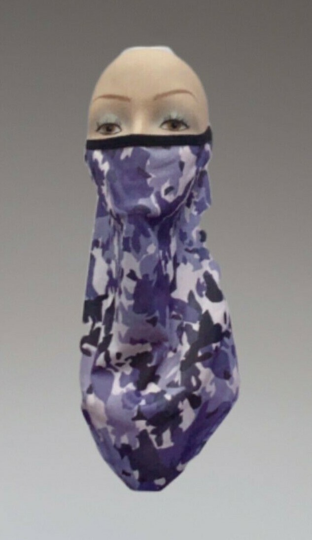 Brand New Camouflage Unused Reusable Bandanna Face Mask Neck Scarf-Fast Shipping
