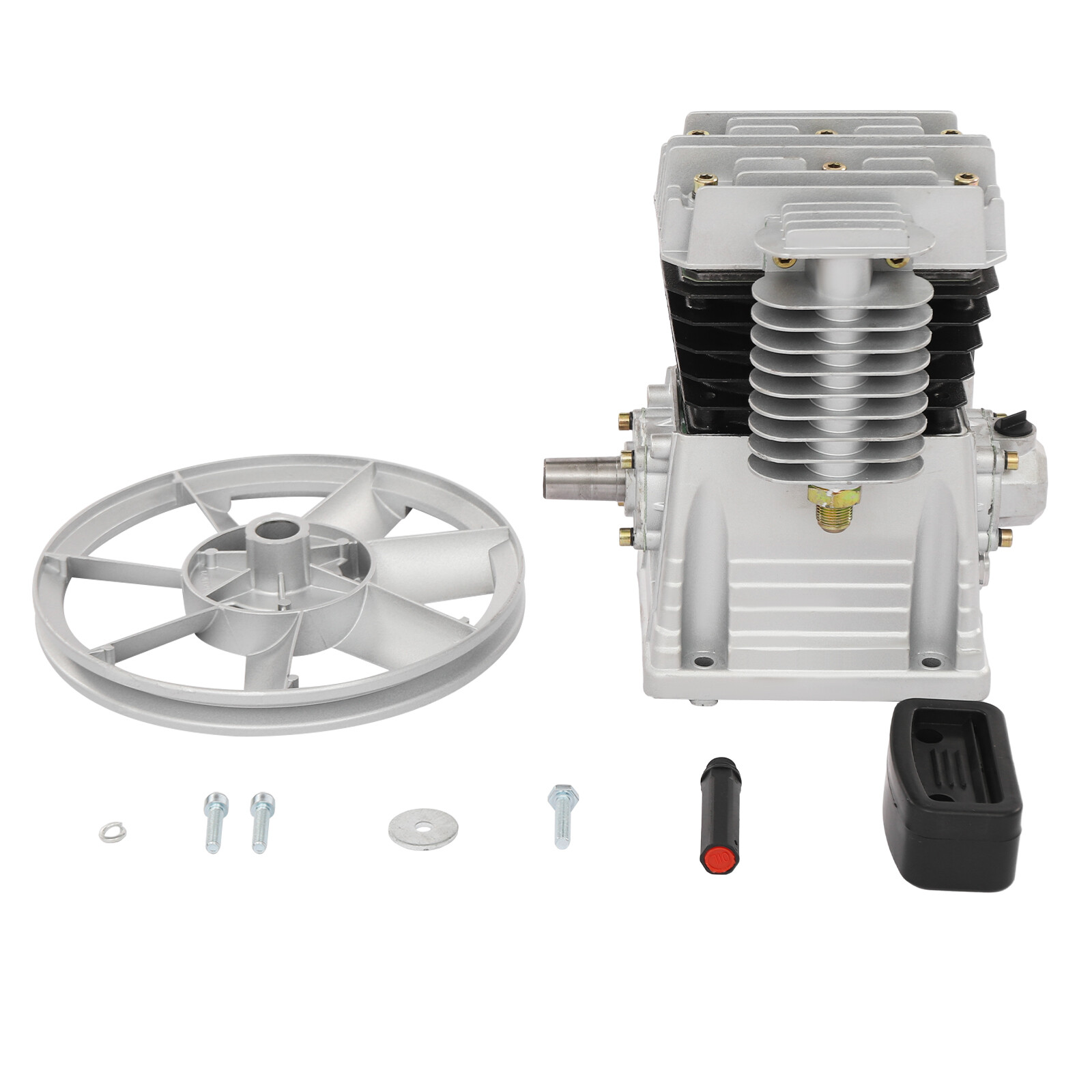Air Compressor Pump Head Single Stage Twin Cylinder Air Compressor Pump Head