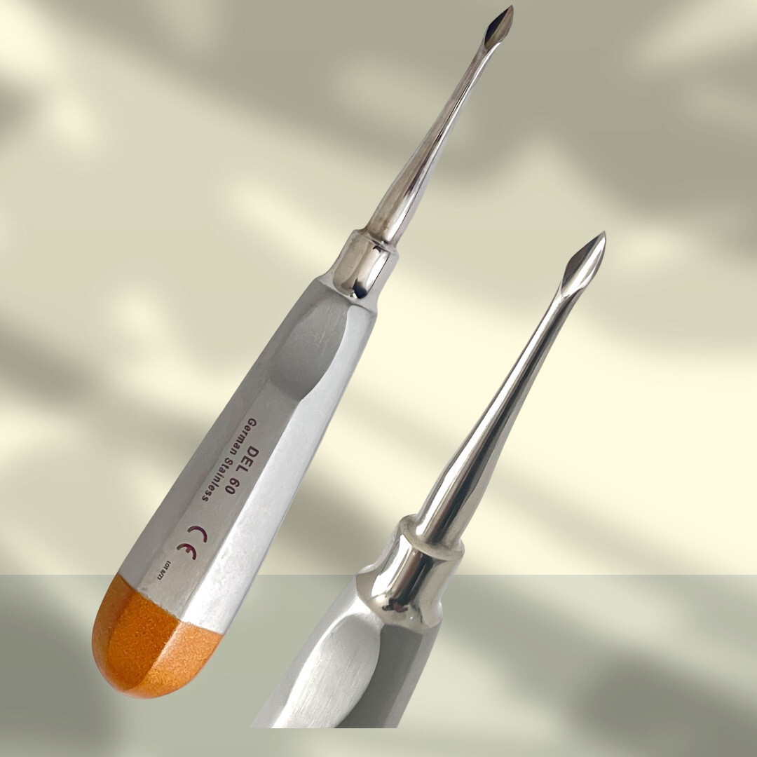Bernard Dental Elevator Luxating Spade Shaped Tip Concave Handle 5 Pieces-ArTLaB