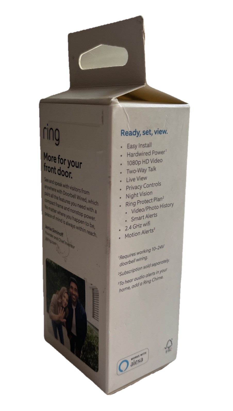 Ring Video Doorbell Wired New