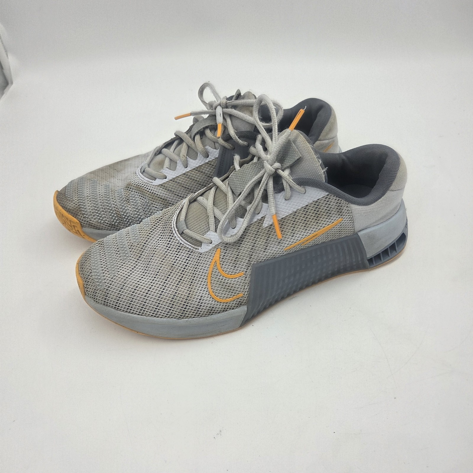 Nike Men METCON 9 Shoes Sz 12 Running Football Gray Sneakers Shoe DZ2617-005