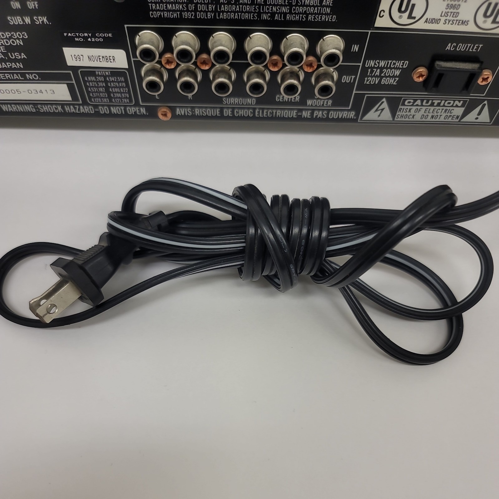 Harman Kardon ADP-303 Dolby Digital Decoder With Digital Out Mod