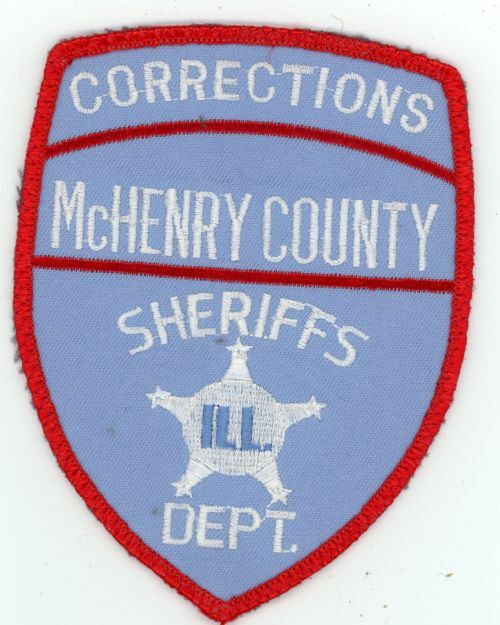 ILLINOIS IL MCHENRY COUNTY SHERIFF CORRECTIONS NICE SHOULDER PATCH POLICE