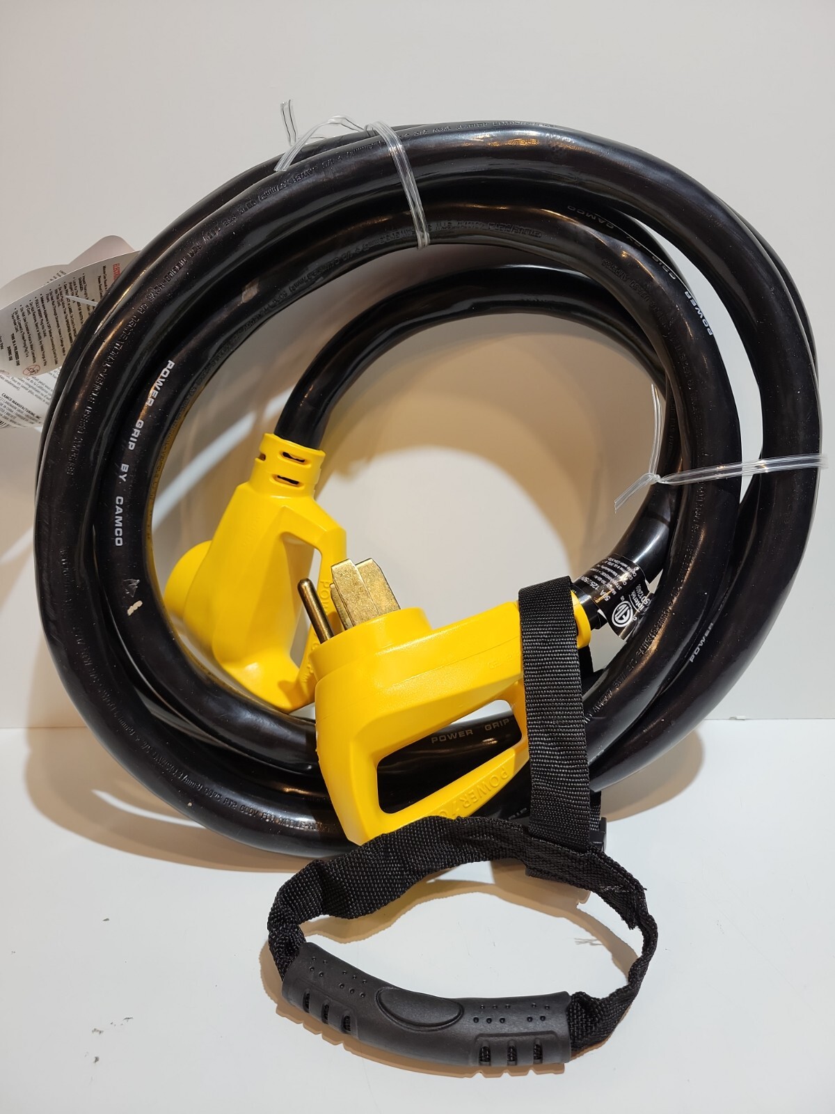 Camco Power Grip 50Amp 15' RV Extension Cord (125-250V) #55194