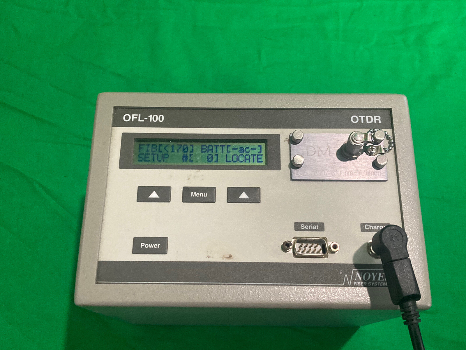 NOYES  - OFL 100 - OTDR - Optical Time Domain Reflectometer  - MODEL: OFL100-MM