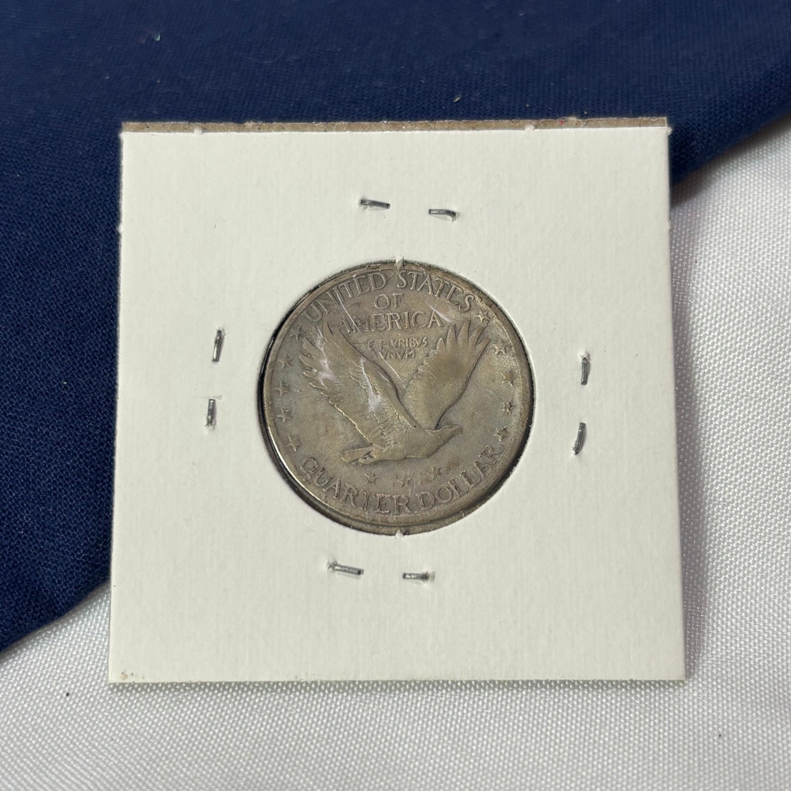 1918 D Standing Liberty Quarter 90% Silver