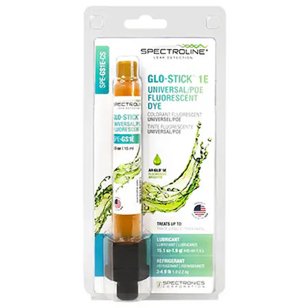Spectroline Spe-Gs1e-Cs Fluorescent Dye, Amber, 0.5 Oz, Cartridge