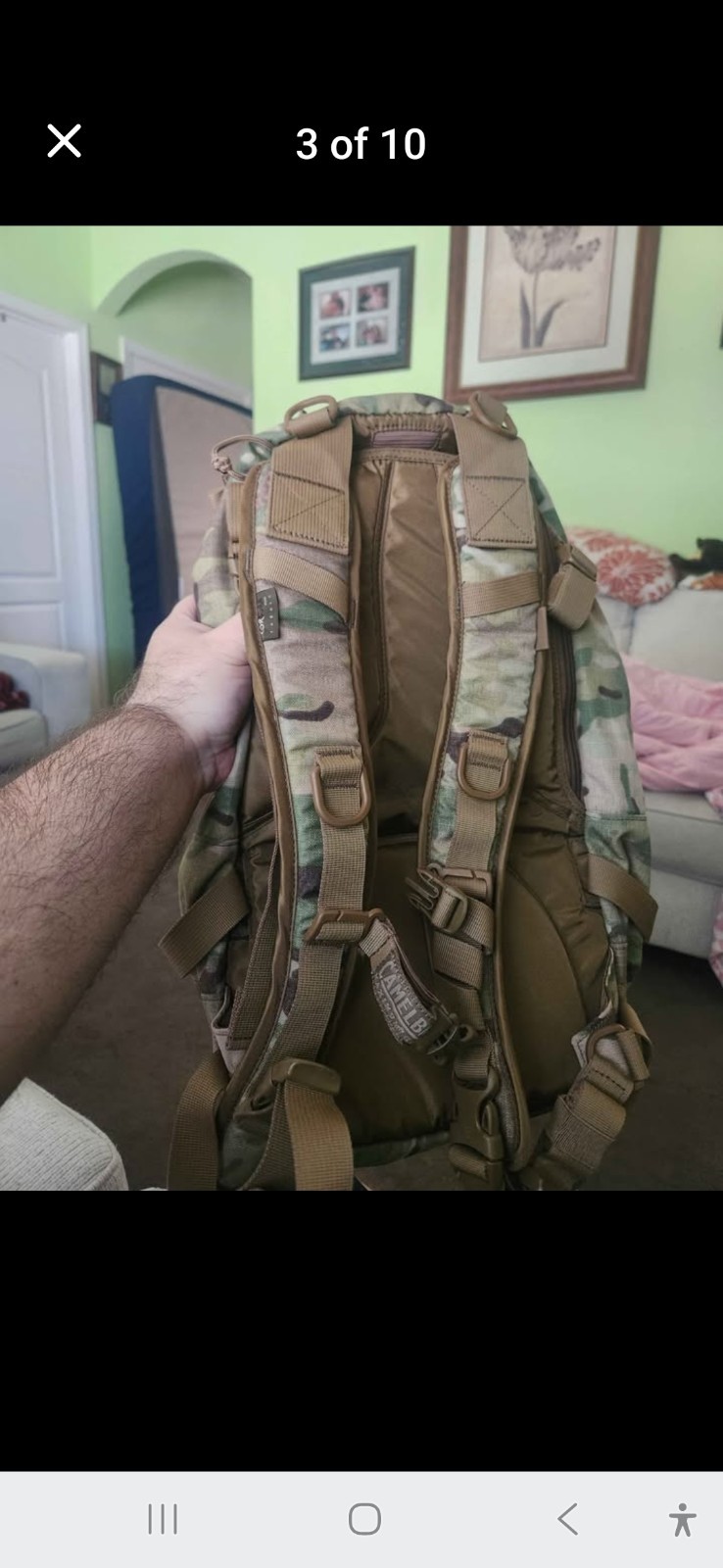 Camelbak Maximum Gear HAWG Hydration Backpack Camouflage Great Condition