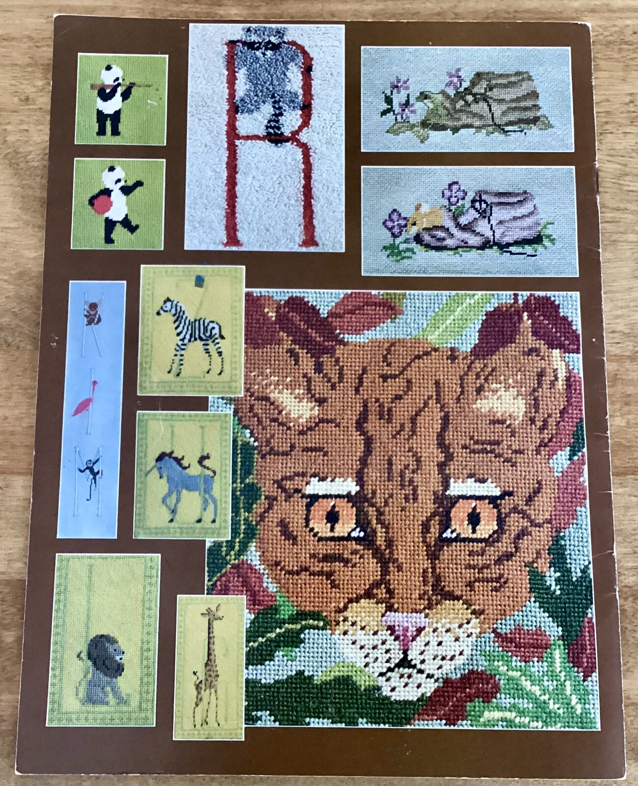 LEISURE ARTS #89, CHARTED CREATURES-Bette Elovitz, Needlework Projects, 1976
