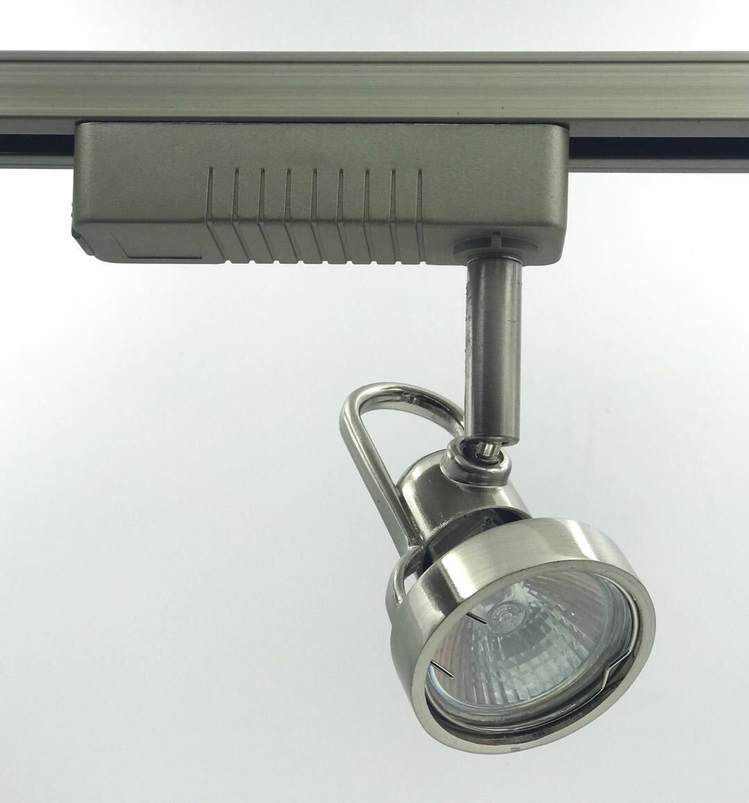 Low Voltage Track Lighting Head,12V ,MR16, Satin Nickel 105 SN