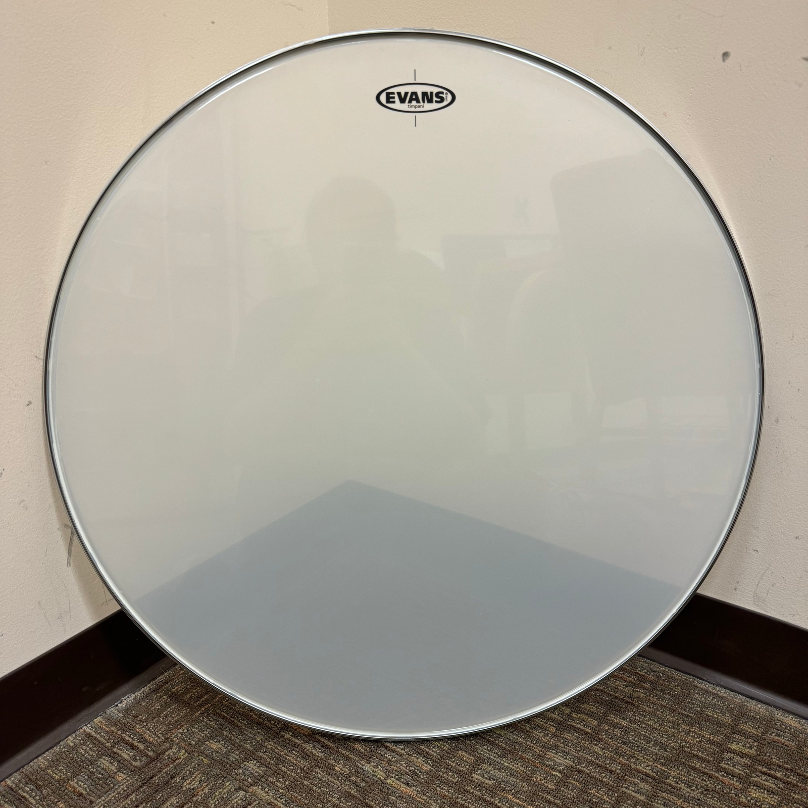 Evans 27 inch Orchestral Timpani Drum Head Opaque White