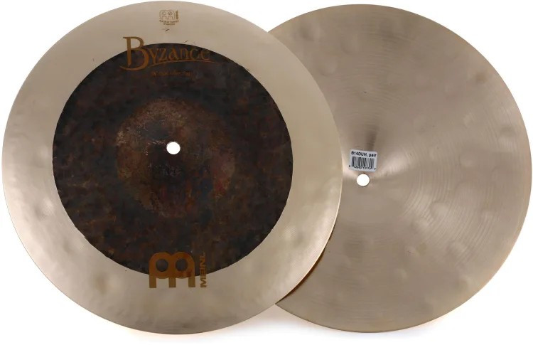 Meinl 14" Byzance Dual Hi Hat Cymbals B14DUH