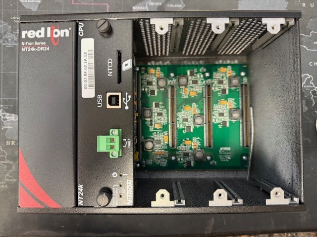 Red Lion N-Tron NT24K-DR24-DC Modular Managed Ethernet Switch