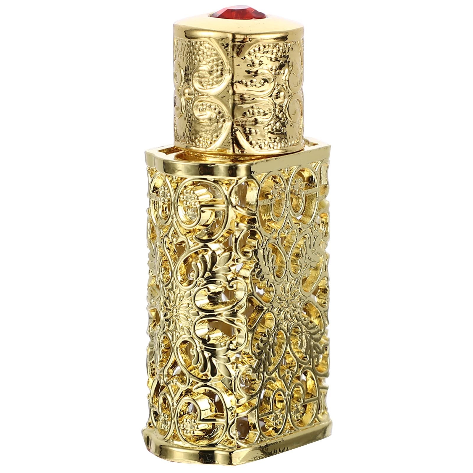 3Ml Essential Oil Spray Bottle Hollow Flower Engraved Refillable Perfume Cont...