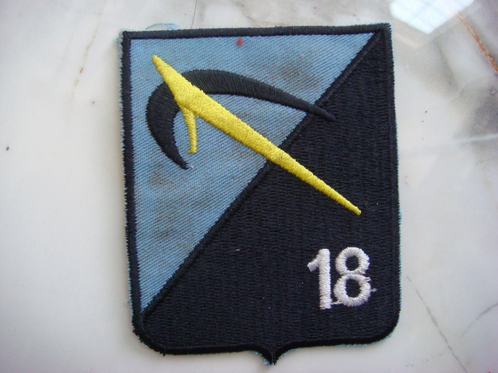 ARVN 18th INFANTRY DIVISION SUPERMEN, VIETNAM WAR PATCH