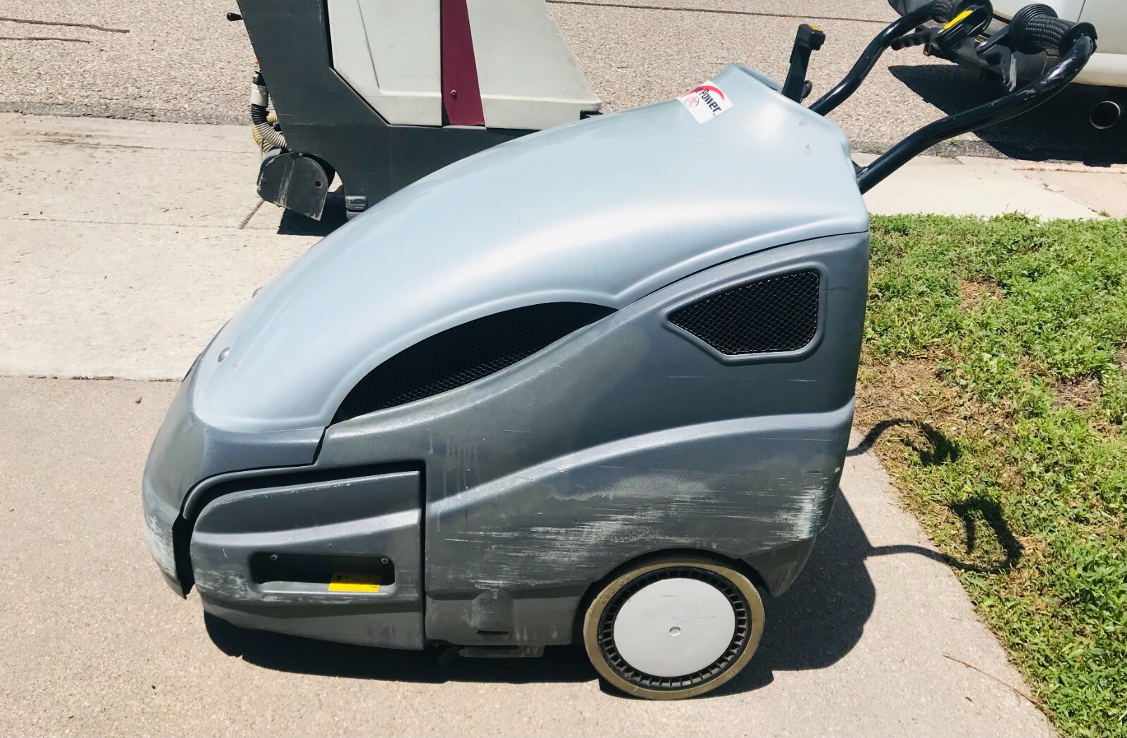Eagle Power 28" Battery Sweeper Commercial Carpet Cleaning Machine 