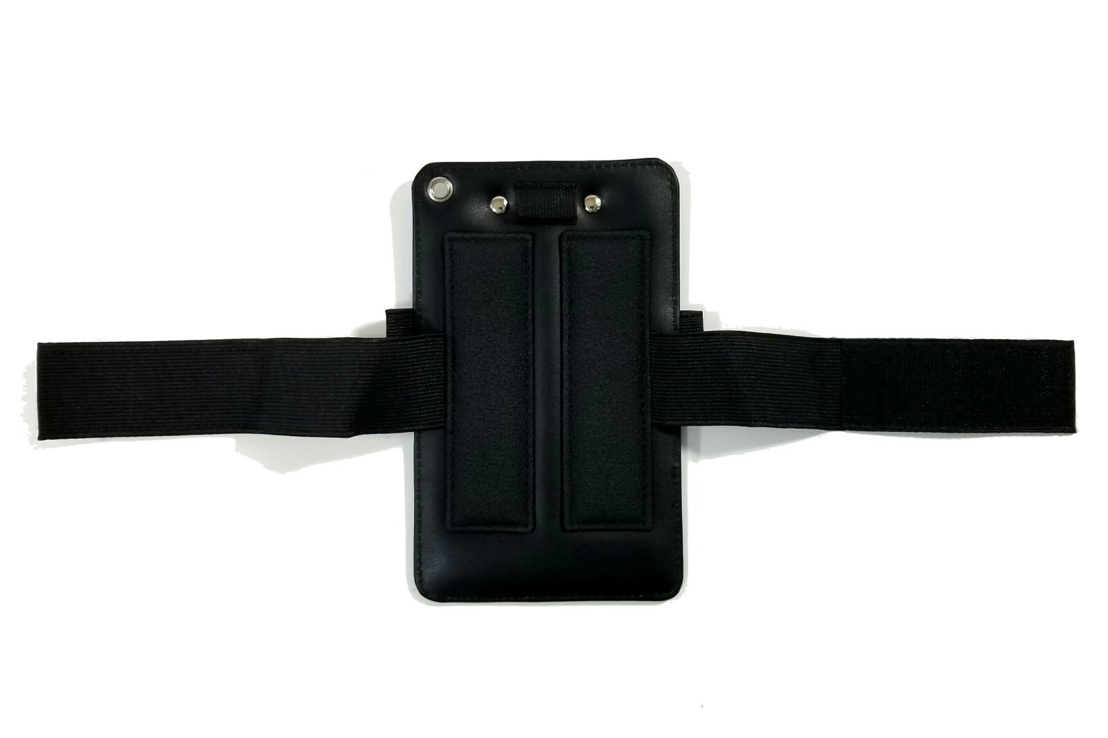 DESIGN 4 PILOTS® Compact Pilot's Kneeboard — Black Eco-Leather w/ Velcro Strap