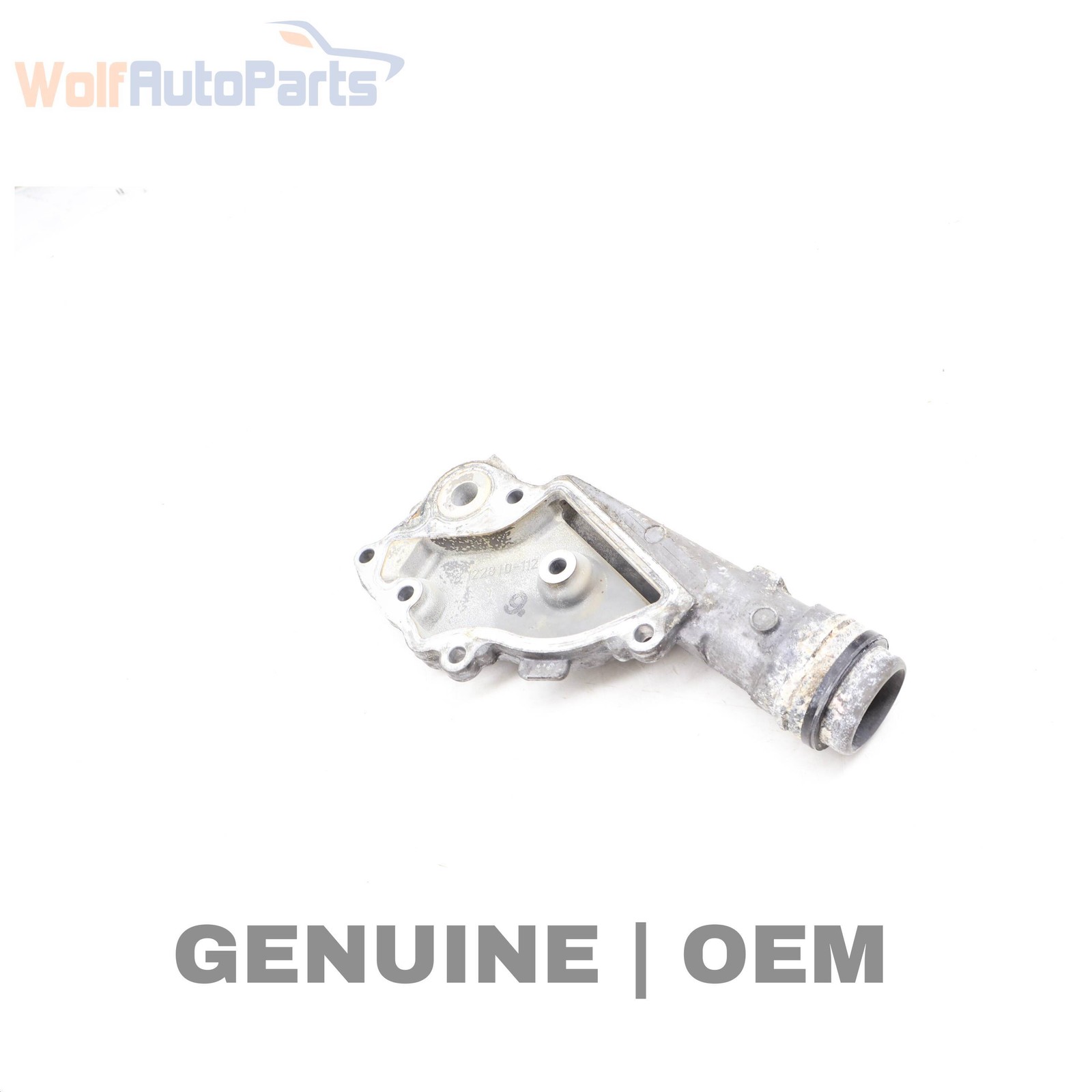 2005-2009 AUDI A4 QUATTRO 3.2L - Coolant Flange / Housing 06E121161R