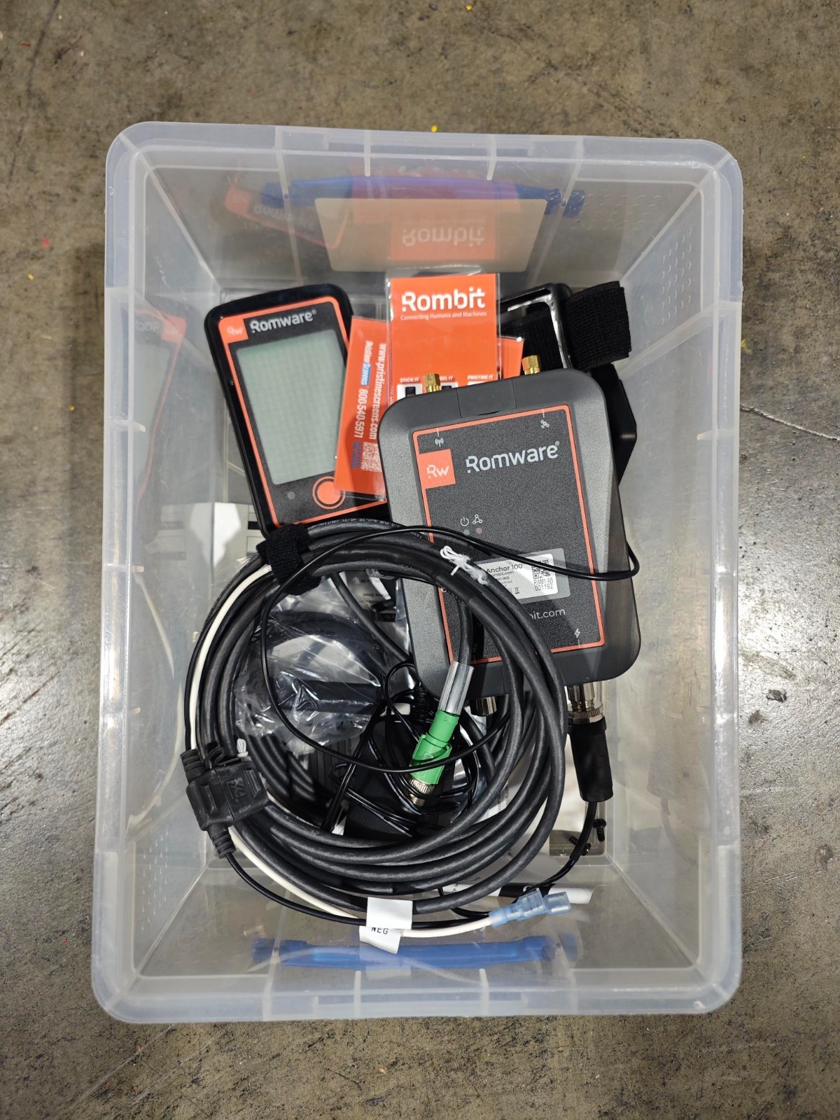 Rombit Romware M-Anchor 100 for Mobile signature equipment tracking device